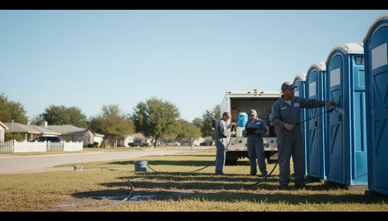 Long-Term Portable Toilet Rental in Bridgeport, AL near me
